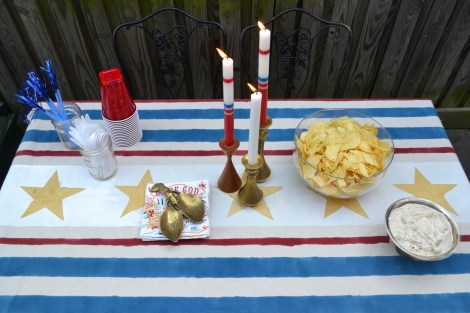 Fourth of July Tablecloth by Just Something I Whipped Up