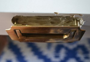 DIY Campaign Desk by Just Something I Whipped Up