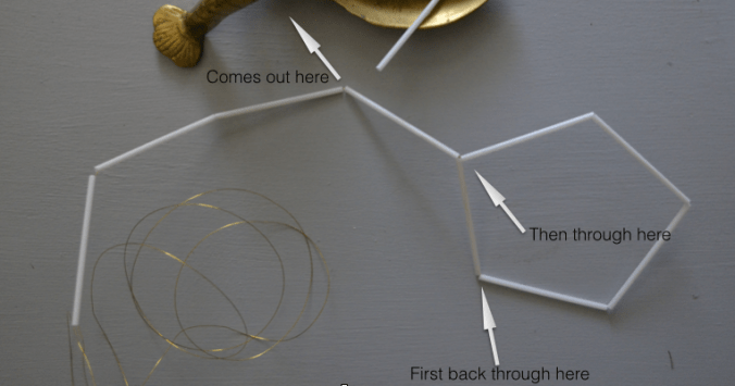 Himmeli Candleholder from JustSomethingIWhippedUp.com