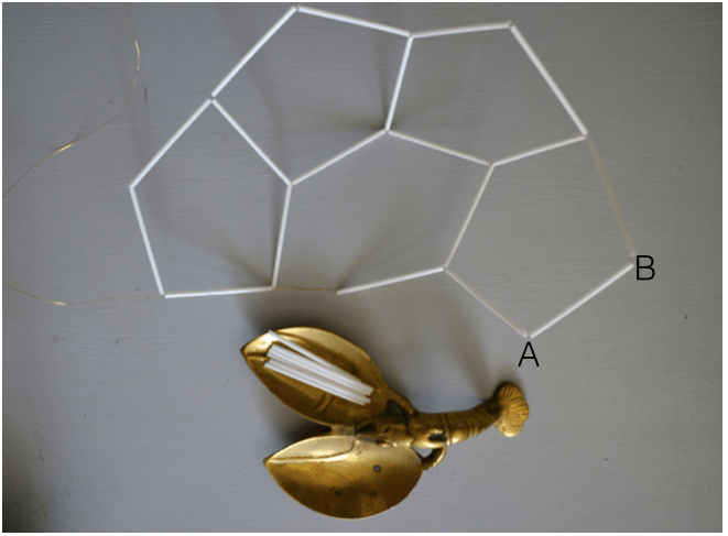 Himmeli Candleholder from JustSomethingIWhippedUp.com